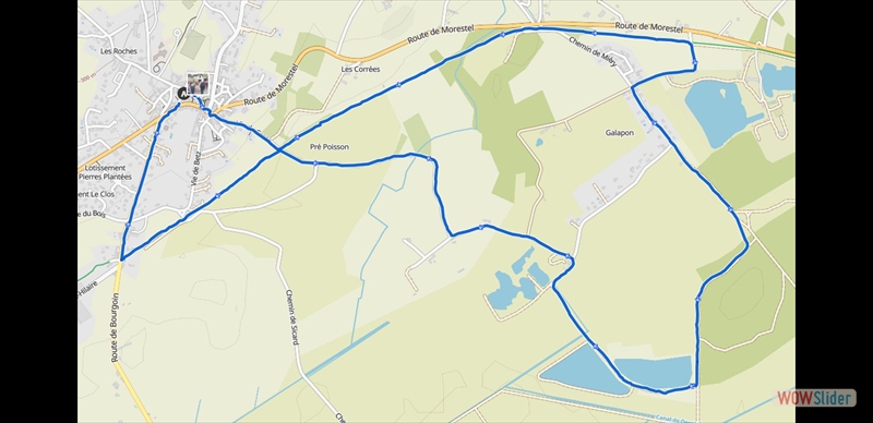 Le circuit de 8,6 Km