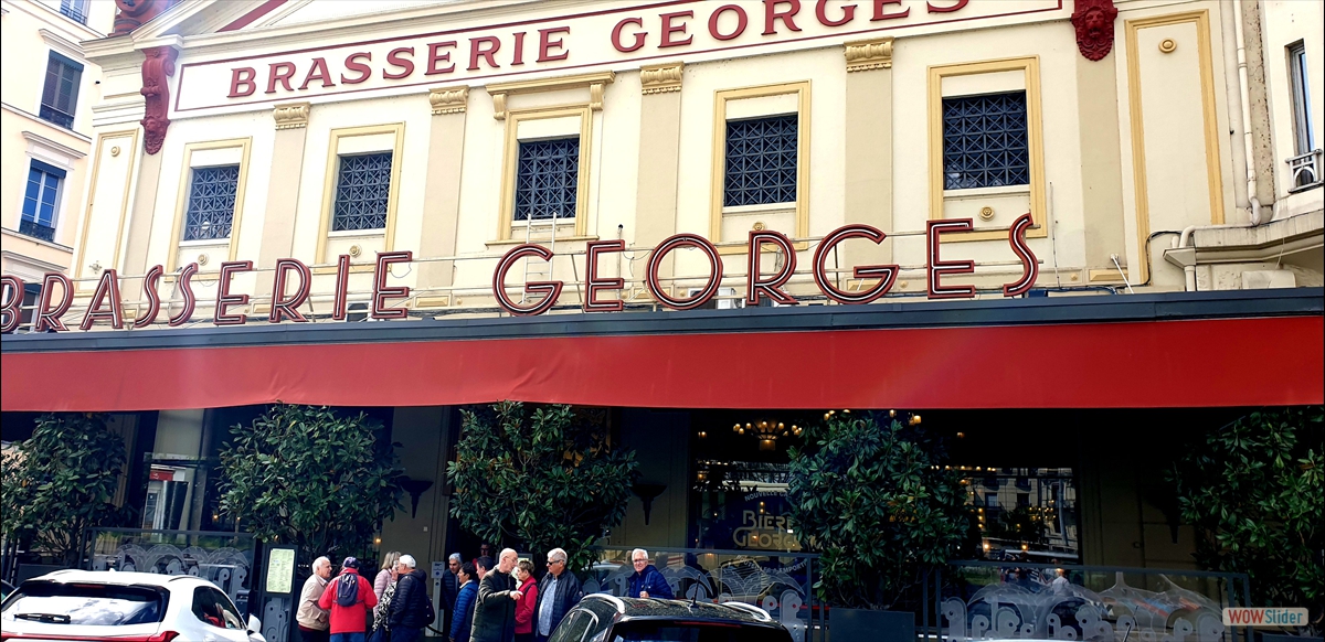 Repas à La Brasserie Georges