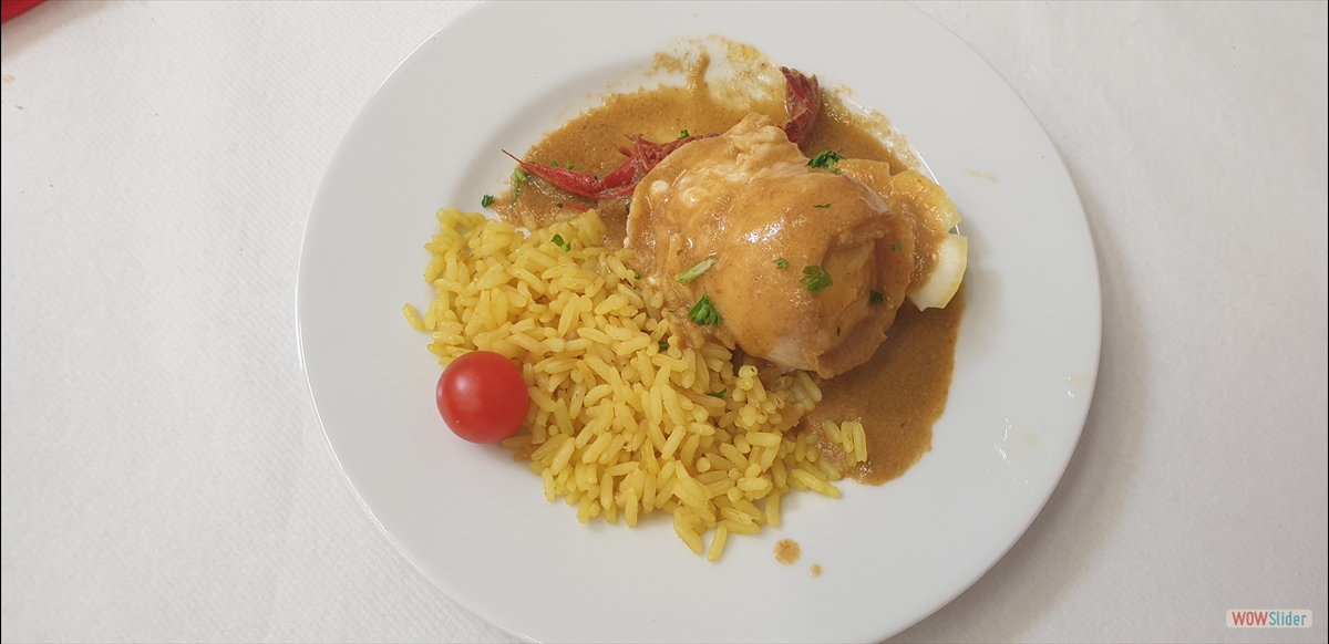 Corole de sole, mousseline de St Jacques